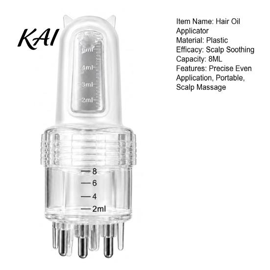 Hair Treatment Applicator Oil for Men Women, 8ML Essence Tool, Growth Massage Brush Precise & Even Application, Scalp Dispenser Comb Women