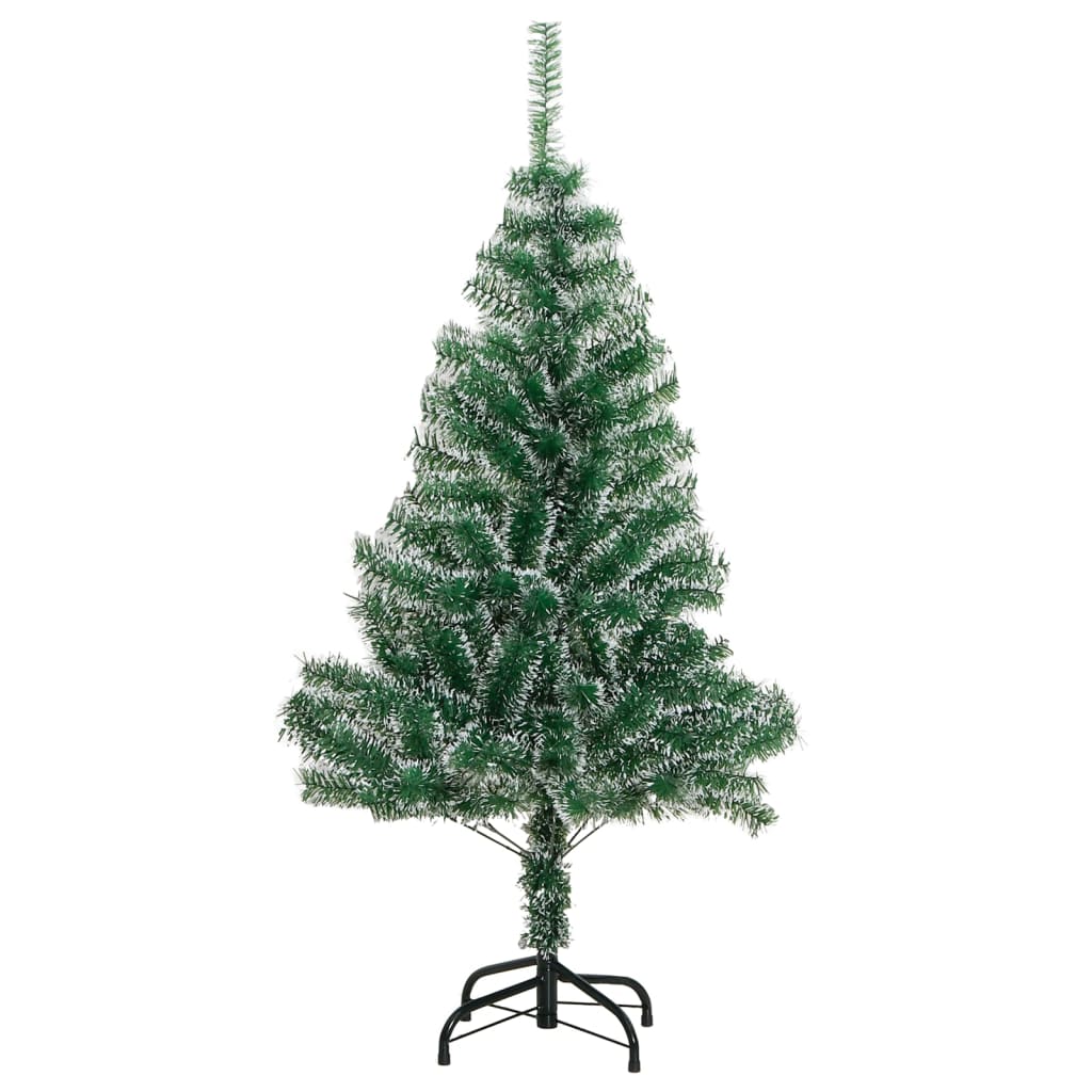 Artificial Snow Dusted Christmas Tree Green 150 cm