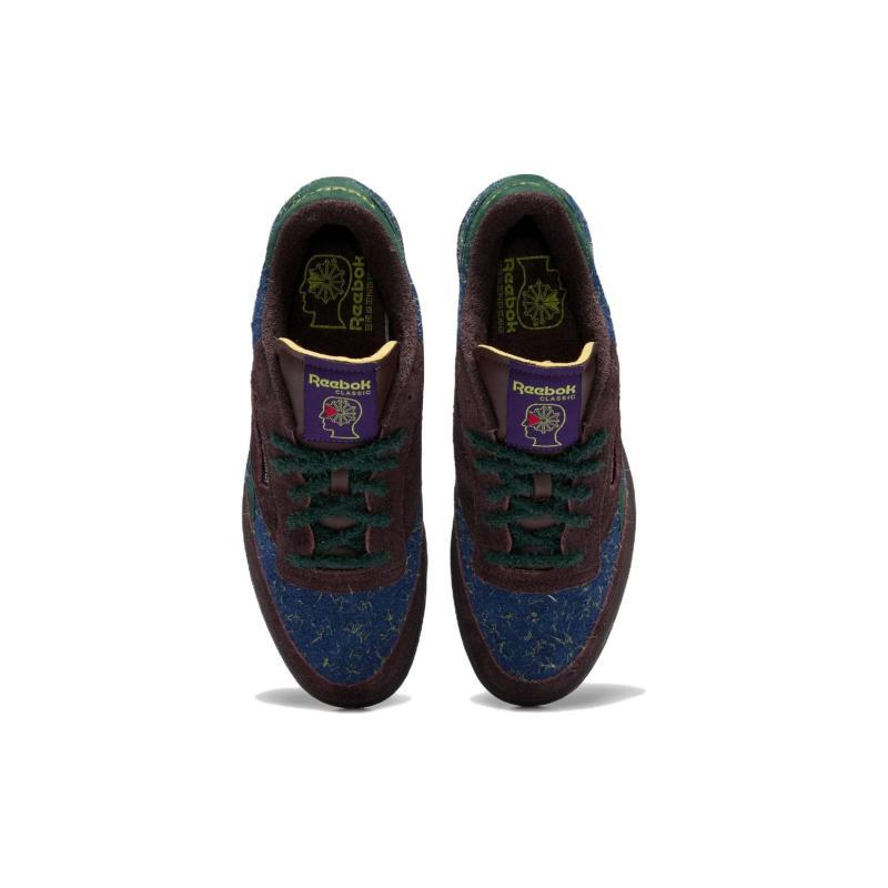 Reebok Кроссовки Brain Dead X Club C Revenge 'Purple Abyss Batik Blue' GX9593