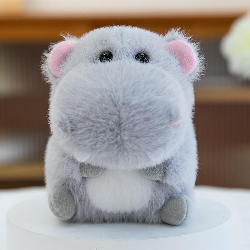 15Cm Cartoon Animals Plush Toy Stuffed Capybara Penguin Sloth Frog Doll Companion Appeasing Gift
