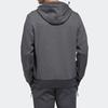 adidas Мужская куртка с капюшоном Double Knit, серая, DW4594