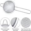 Cocktail Strainer Stainless Steel Tea Strainers Conical Food Strainers Fine Mesh Strainer Practical Bar Strainer Tool