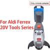 Адаптер аккумулятора для инструмента Aldi Ferrex 20V Li-ion на аккумулятор Makita 18V LXT Li-ion Адаптер-конвертер Аксессуар для электроинструмента