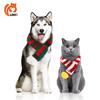Creative Knitted Christmas Scarf for Cats and Dogs - Festive Pet Accessories for the New Year
