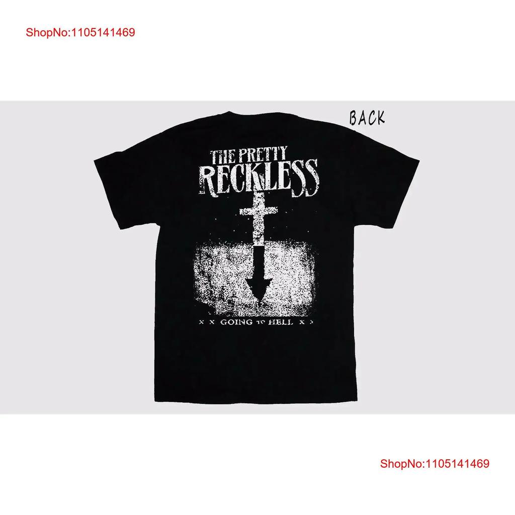 THE PRETTY RECKLESS Rock Band T Shirt S XL Unisex ur vintage Washed streetwear fashion Casual Top For Everyday Wear Unisex