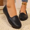 2024 Shoes for Women Outdoor Women's Flats Daily Office & Career Flats Women Round Toe Hollow Slip On Soft Bottom Female Shoes