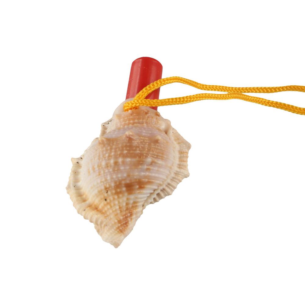 Tourism Necklace Horn Children Creative Kids Shell Shipping Survival Tool Toys Conch Whistle Gift