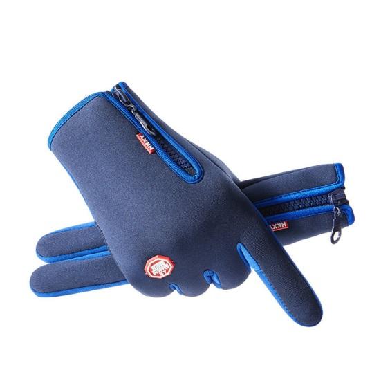 Yousheng Термоперчатки с сенсорным экраном Водонепроницаемые Зимние Велоперчатки Теплые Ветрозащитные Перчатки с Противоскользящими Ладонями для Женщин Мужчин Вождение Пешие Прогулки Катание на Коньках