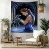 Gothic Style Wall Decor Tapestry Art For Pet Memorial Birthdaywedding Party Backdrop Family Gift