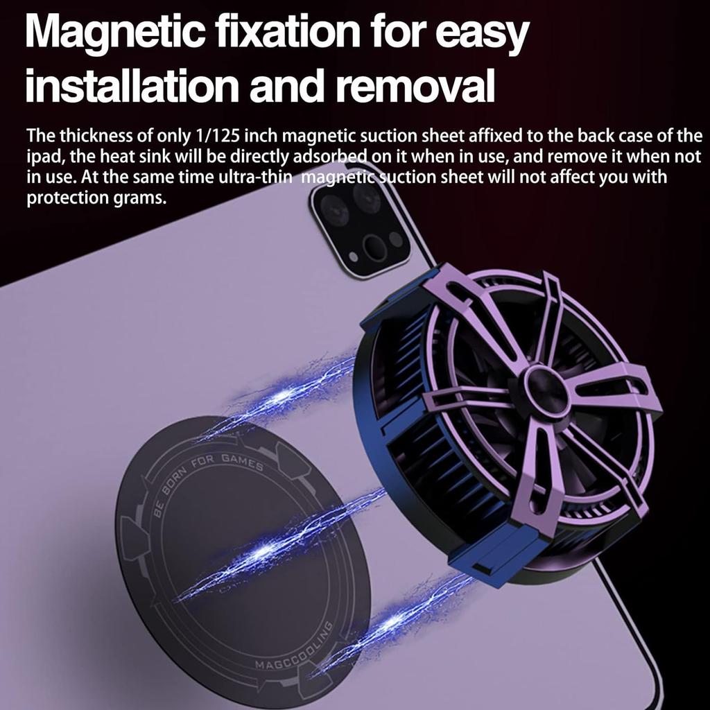 Магнитный Охлаждающий Радиатор Пельтье Bonola Для Ipadiphone Телефона Игровой Охладитель Вентилятор Для Android Универсального Мобильного Телефона X12