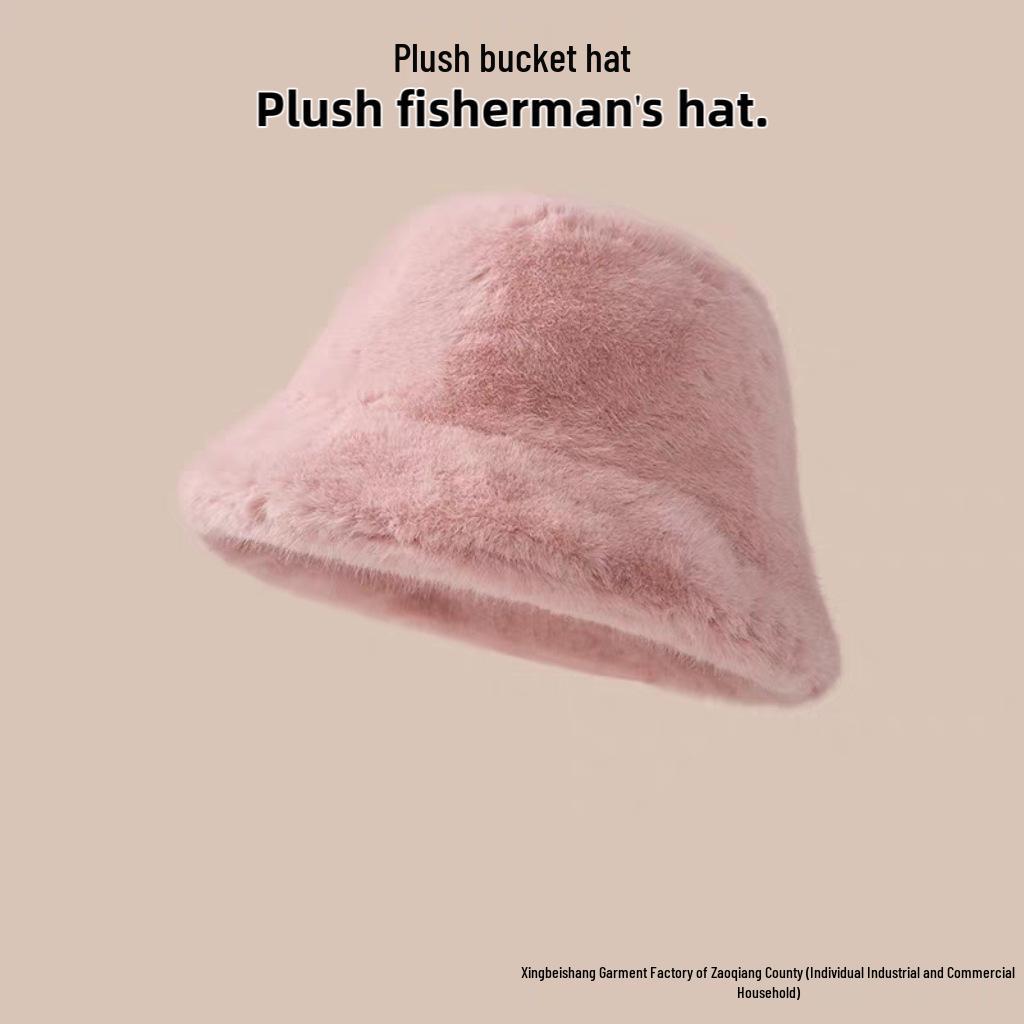 Универсальная зимняя шапка-рыбачка из искусственного меха норки - Толстая плюшевая для большого обхвата головы, взрослого размера