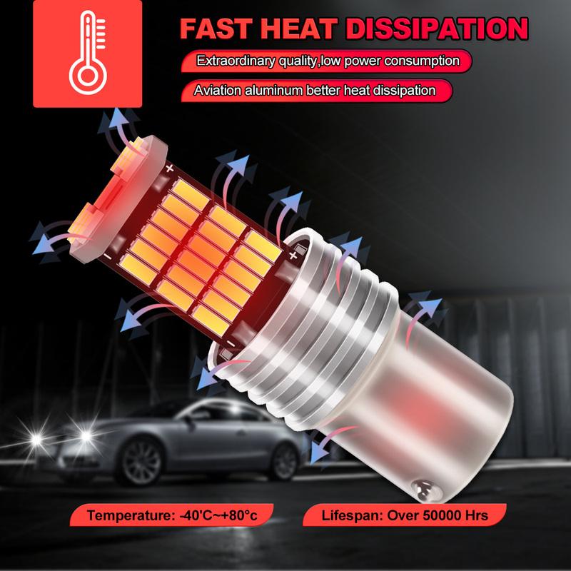 6000K LED 1156 Bulb Canbus Backup Reverse Car Lights Plug and Play For BMW X5 E53 2000 2001 2002 2003 2004 2005 2006 2007