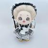 niannyyhouse Lace Head 20cm Plush Maid Cotton Doll Doll Accessories Dress, Dress, Apron, 10cm, 15cm, Doll, Suit, Clothes, Dress-Up, (Black-20cm)