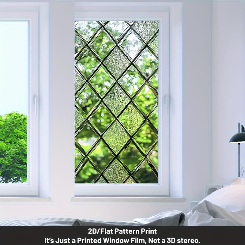 1 шт. Защита конфиденциальности Матовое 45x100 см Электростатические ПВХ Наклейки Ретро Стекло DIY Окно Домашний Декор