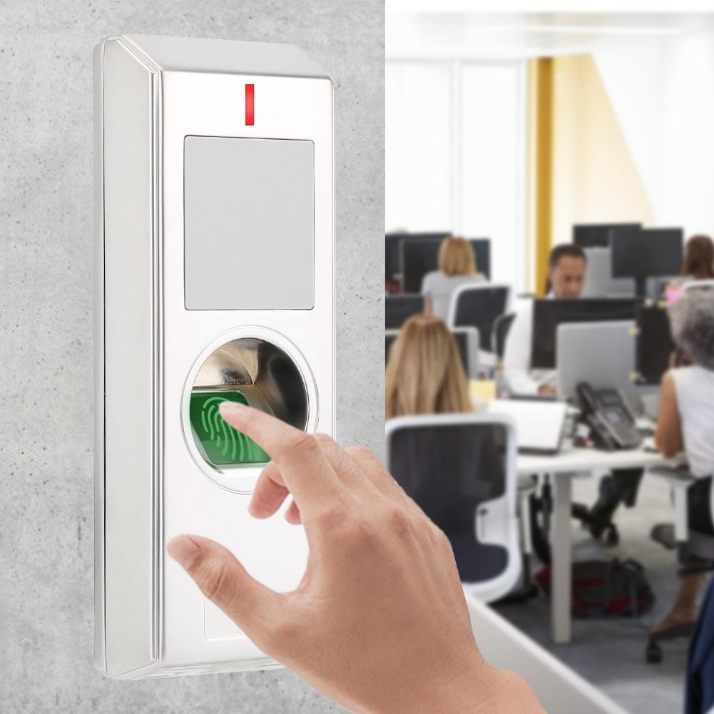 Metal IP66 Waterproof Fingerprint Access Controller Door 125KHZ ID Card Reader