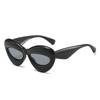 New Oval Sunglasses for Men Women Fashion Retro  Design Shades Eyewear Female Candy Color Goggle Uv400 Glasses De Sol