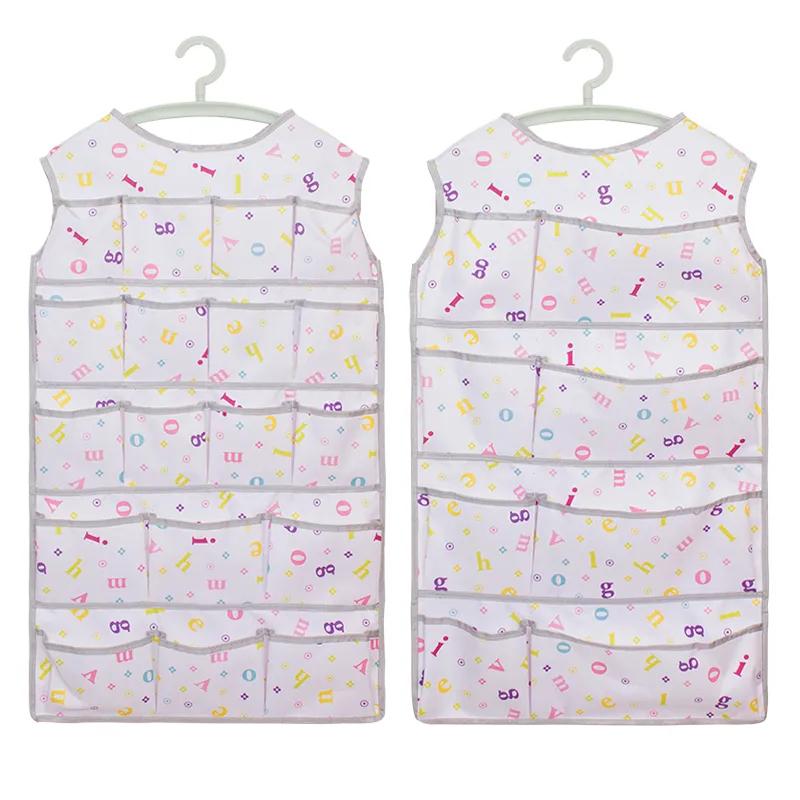 Многослойная настенная сумка для хранения из ткани Оксфорд, нижнее белье, носки, органайзер, настенная сумка для хранения мусора в общежитии