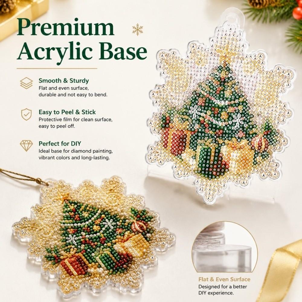 Multi-Style Painting Kit Hand-made Craft Christmas Tree Pendant School