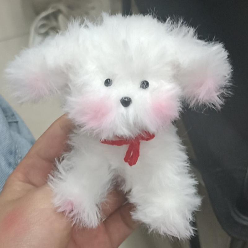 1PC Imitation Rabbit Hair Fluffy Toys Materials Plush Dolls Twisting Sticks 15mm