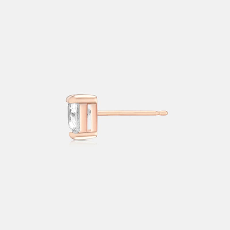 METROCITY JEWELRY René Perla Sterling Silver Rose Earrings A243SE9002RPA