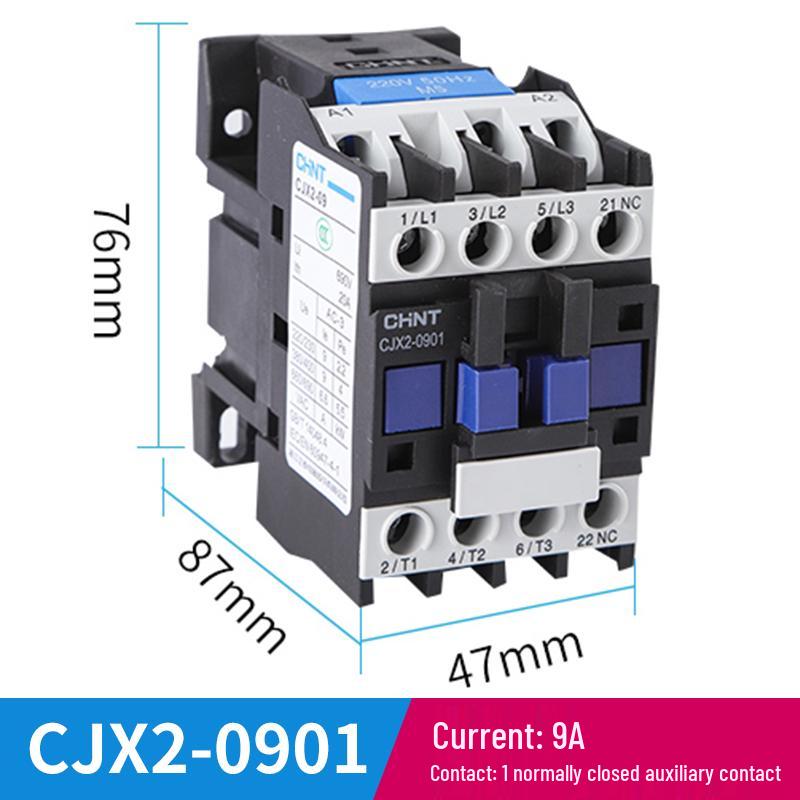 Zhengtai NXC AC Contactor 220V Single-Phase / 380V Three-Phase Normally Open/Closed CJX2-1210 1810