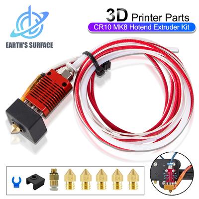 Детали 3D-принтера Hotend в сборе Экструдер Металлический комплект Hotend для Creality Ender 3 Ender3 V2 Ender 3 Pro CR10s Комплект Hotend-экструдера