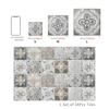 24pcs Wall Tile Decals Self Adhesive Waterproof for Kitchen Bathroom
