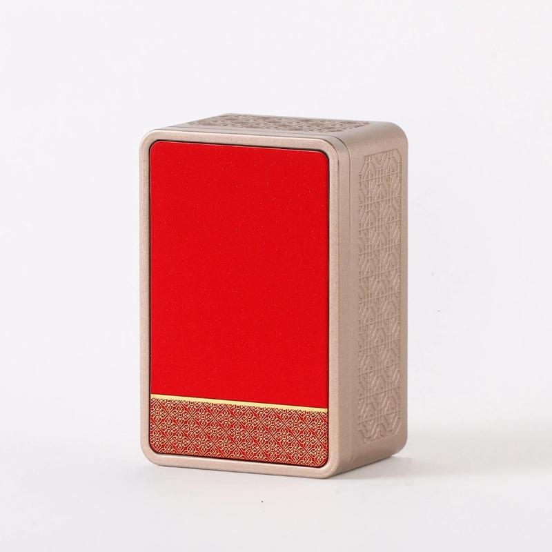 Airtight Smell Proof Herb Storage Container: Stainless Steel Mini Tea Cans Coffee Box