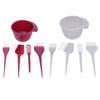 Professional Hair Dye Coloring Kit Hair Color Bowl Hair Dyeing Brush Hair Bleaching Tools