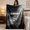 Scorpions Print Flannel Blanket Cozy Lightweight Plush Throw Blanket For Bed Sofa Household Use