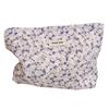518 Flower Pattern Canvas Makeup Cosmetic Bag Travel Toiletry Organizer Storage Pouch