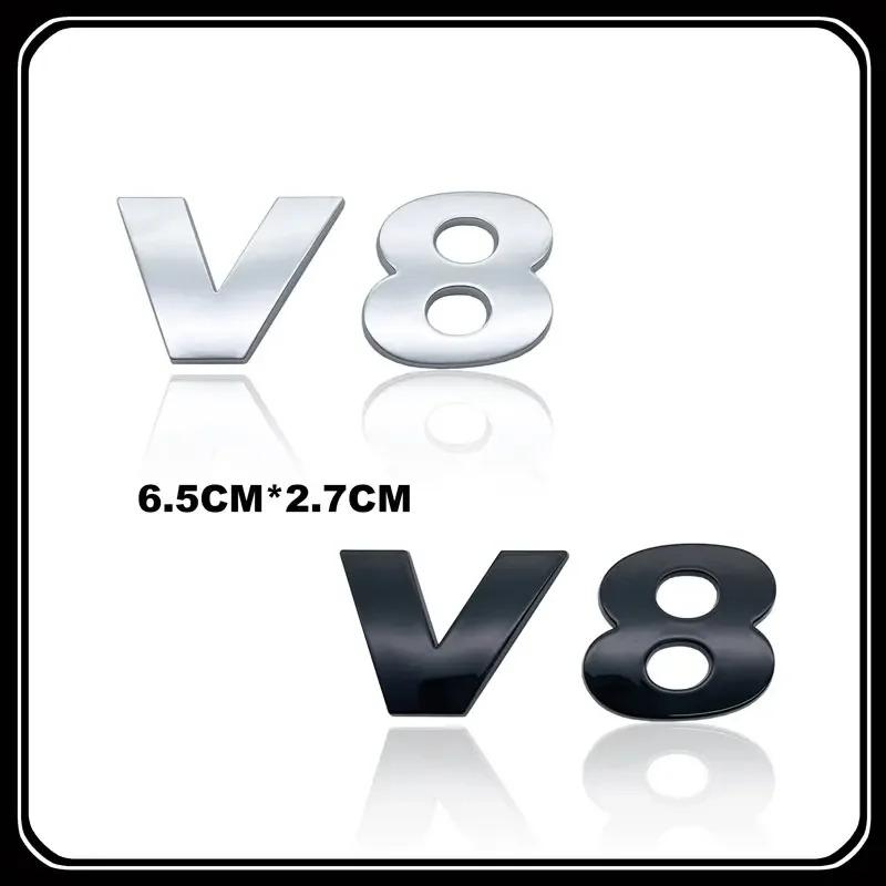 SVLHP1 ABS Хромированная Наклейка на Автомобиль V6 V8 Шильдик Задний Значок Наклейка Для VW Touareg TDI Автоаксессуары