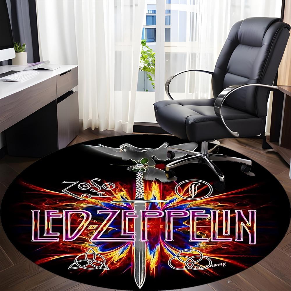 1pc Led ZeppelinChair Carpet for Office, Non-slip, Soft and Durable Office Rug, Perfect for Office yy250925124