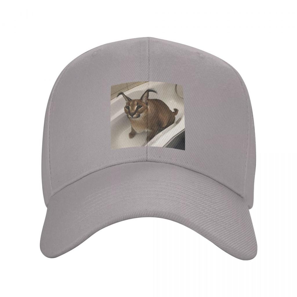 Punk Unisex Floppa Cute Meme Baseball Cap Adult Funny Caracal Cat Adjustable Dad Hat Unisex Women Hip Hop Snapback Caps Summer Hats
