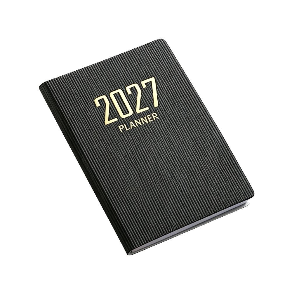Высококачественная карманная книга-ежедневник A7 2027 с календарем, дневником, еженедельником, блокнотами для студентов
