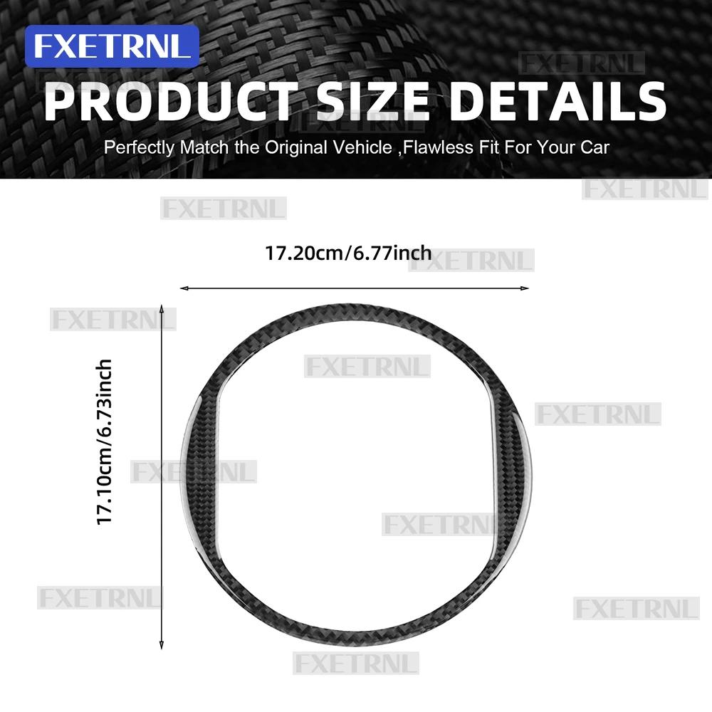 For Kia Sportage 2011 2012 2013 2014 2015 2016 Soft Carbon Fiber Sticker Manual Gear Shift Panel Frame Car Interior Accessory