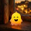 Spooky Night Lights for Kids Halloween Ghost Light, Cute LED Small Lighted Battery Operated Party Props Hanging Ornament Indoor Home Decor Lightweight