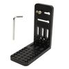 Camera L Bracket Quick Release Plate Vertical Horizontal Switching with 14in 38in Screw Hole
