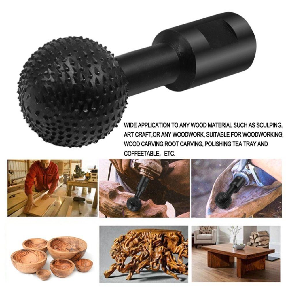 Напильник Стамеска Шаровая стамеска Сферическая шаровая стамеска Угловая шлифовальная машина Деревообработка Шлифование Твердосплавная вращающаяся фреза