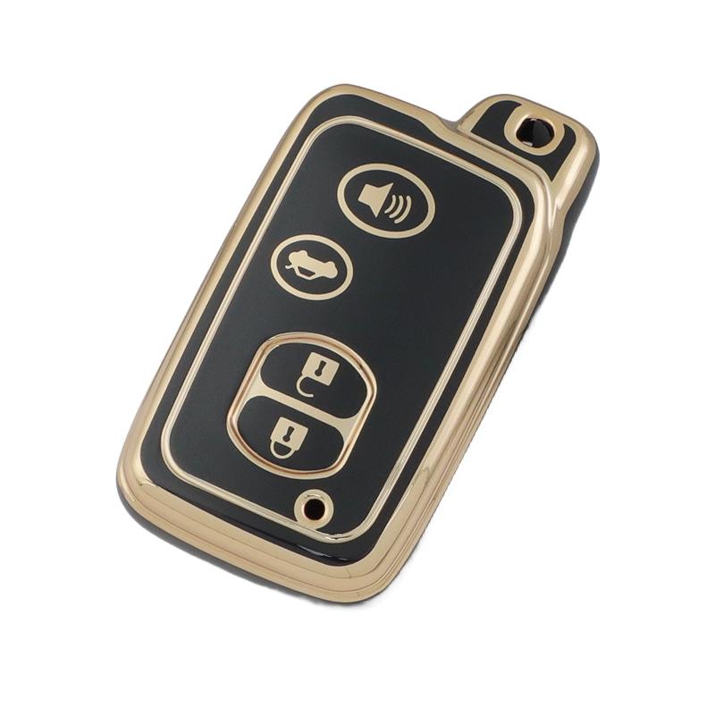 234 Buttons TPU Car Remote Shell Fob for Toyota Aqua RAV4 Land Cruiser Camry Prado Corolla Prius TPU Car Key Case Cover Keyless