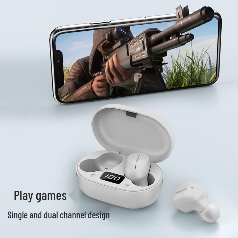 Newmine LY02 TWS Earbuds with Physical Noise Reduction