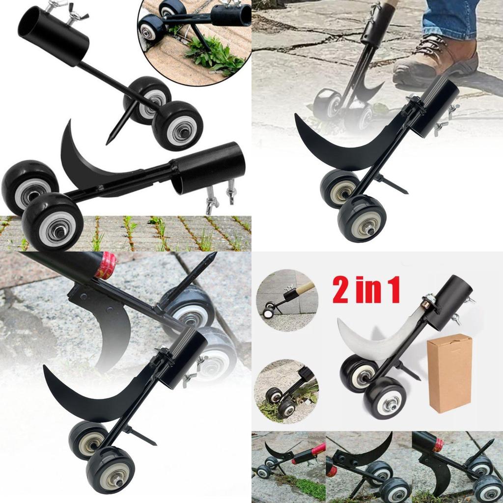 Versatile Garden Crevice Weeding Hook With Durable Carbon Steel Construction For Easy Weeding
