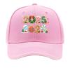 Whimsical Christmas Year Numbers Coo Sandwich Baseball Cap Sun Cap Outdoor Workouts Hat