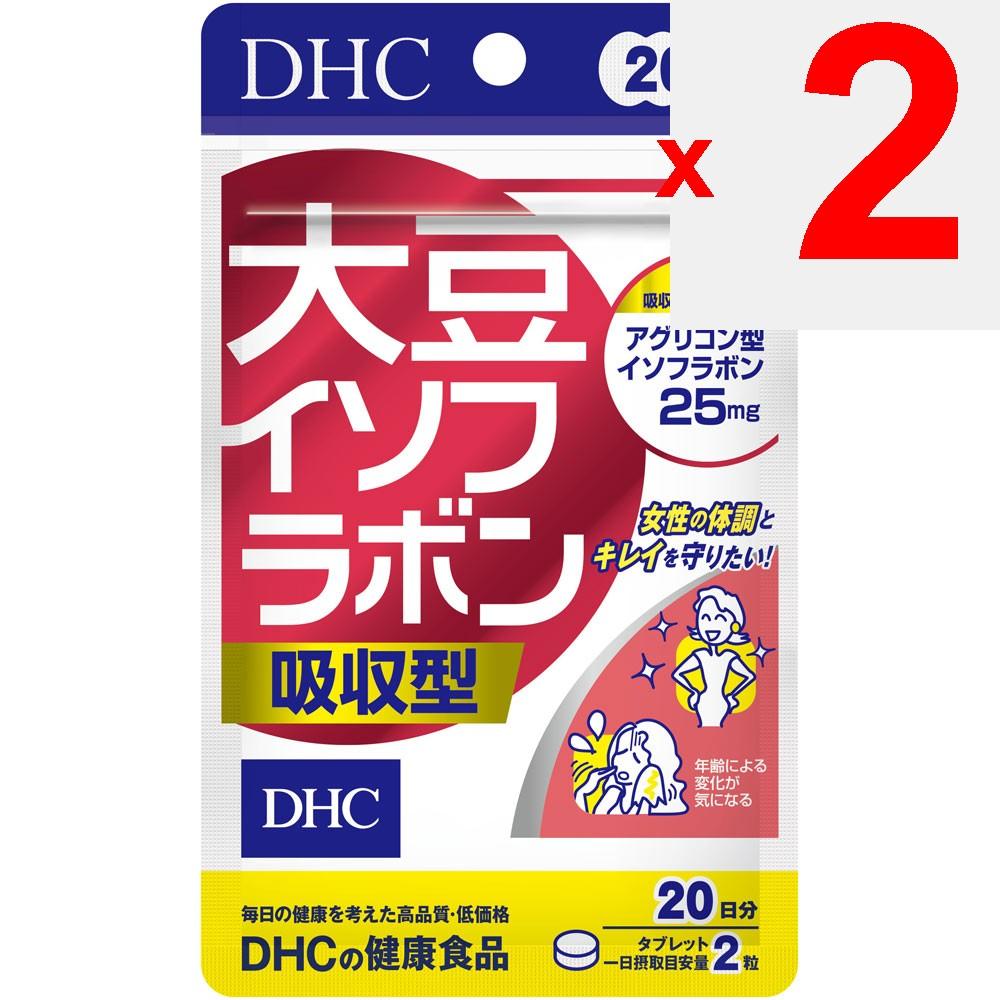 DHC Soy Isoflavone Absorption Type (20-day Supply) 40 Capsules Japanese Ingredients Herbs (Natural Ingredients) Japanese Ingredients