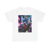 Chun-Li Biker Tee - Unisex Heavy Cotton Gamer Tee, Custom Street Fight Shirt