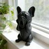 3D-печатная фигурка французского бульдога, Декоративная скульптура лающей собаки, Статуэтка щенка для приборной панели автомобиля, Настольный компьютер для домашнего офиса, Подарок для любителей собак