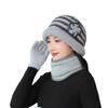 Mom Hat Girl Winter People Autumn and Winter Old Man Grandma Fashionable Old Lady Warm Knitted Wool Hat