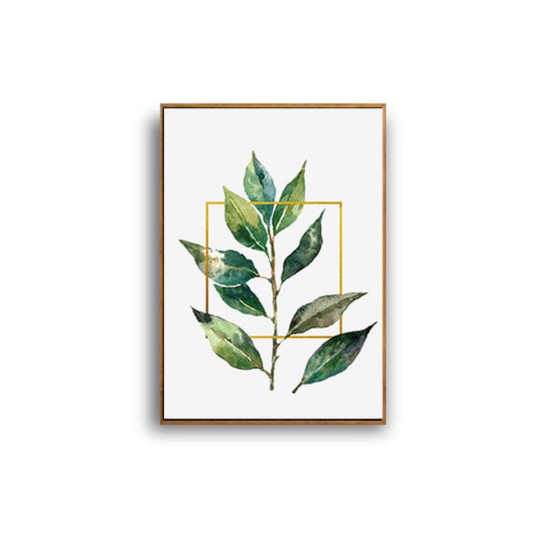 Акварельные тропические листья, возможность жизни, настенное искусство, холст, постеры, настенные картины для сельской спальни, домашний декор