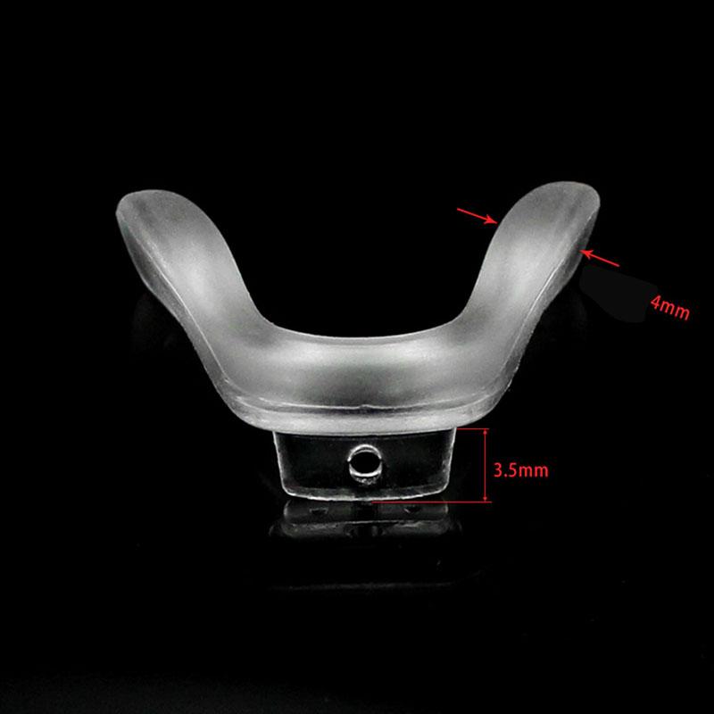 Силиконовые противоскользящие носовые упоры для очков U-образные носовые упоры для аксессуаров для очков