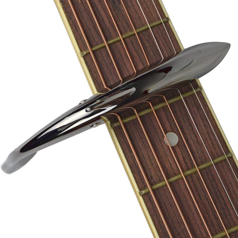 Эксклюзивный гитарный каподастр Tast One Touch Shark Shape Guitar Capo Акустический каподастр Capo для электрогитары Tast For Folk Guitar Ukulele Высококачественный цинковый сплав
